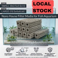 Filter Media & Nano Bio bacteria house fish aquarium. Filter media. Bacteria house. Filter & achieve