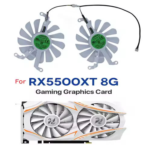 Graphics Card Cooling Video Cards Fan VGA Cooler CSH9015BS For MANCER RX5500XT 8g,T129215SU For PELA