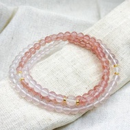 Zen | 108念珠 108 Beads  粉晶 草莓晶 月亮石 白水晶(心經)