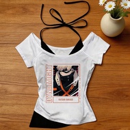 Bakugo Harajuku Gyaru Inspired Cropped T-Shirt - Trendy Girl's Fashion