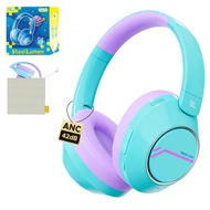 เด็ก Nova1Pro หูฟังไร้สายแบบลดเสียงรบกวนแบบแอคทีฟ, บลูทูธ 5.4, เล่นได้ถึง 40 ชั่วโมง, จำกัดระดับเสีย