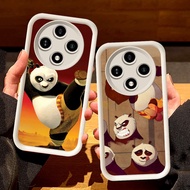 White Case for Xiaomi Redmi POCO C75 A3 C61 X3 NFC A3X 14C X7 Pro 5G S75 Kung Fu Panda