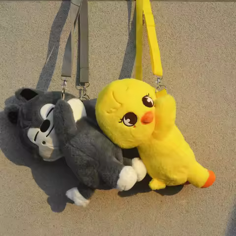 SKZOO Stray Kids Plush Animal Crossbody Bag skzoo Soft and Cute Crossbody Bag Children Adult Fans Bi