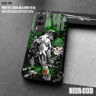 Softcase For Vivo Y51 2020 4G Latest Vivo Y51A/ Fashion ZORO WANPIS For Men and Women - Softcase Gla