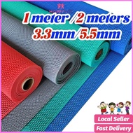 PVC Anti-Slip Floor Mat Drainage Sheet Kitchen Toilet DIY Non-Slip Waterproof Mat Tikar Tidak Licin
