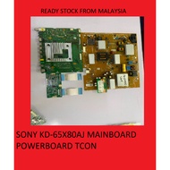 SONY KD-65X80AJ MAINBOARD POWERBOARD TCON