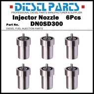 6Pcs Diesel Fuel Injector Nozzle Tips DN0SD300 0434250161 for BMW E36 E34 E38 E39 318TD 325TD 525TD 
