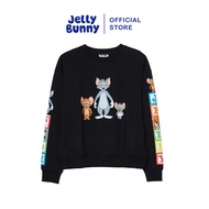 JELLY BUNNY เสื้อพูลโอเวอร์พิมพ์ลาย TOM AND JERRY รุ่น B26SGWA025