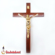 Wall Cross Wooden Hanging/ Jesus Corpus 40 cm - Souvenir Gift/ Statue
