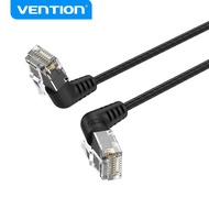 Vention Cat6A rotatable double elbow Ethernet Cable network cable 10Gbps UTP RJ 45  connector Ethern