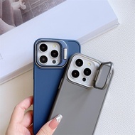 Camera Stand Holder Lens Phone Case For Huawei Y7 Y6 Pro Y9 Prime Y6s P Smart Z Nova2 Lite Enjoy 9 10 Plus Soft Silicone Cover