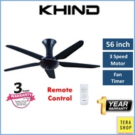 Khind CF5601R / CF5602RL LED Light 56 Inch Remote Control Ceiling Fan Kipas Angin
