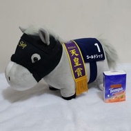 Thoroughbred Collection 日本賽馬 純種馬 第151回 1號 天皇賞 “黃金船” 公仔 (約長 30cm)