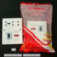 Vinamax electrical panel has CB30A with 3 classifications 1-2-3 switches and multi-purpose 3-hole po