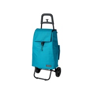 [特價]【日本cocoro】PLAIN COLOR 保溫保冷摺疊購物車-40L-多色可選-海水藍