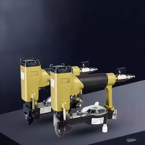 ZN-12S Pneumatic Nail Gun Sofa Stapler Furniture Decoration Pneumatic Upholstery Tack Gun Round Head
