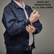 เสื้อยีนส์ ผู้ชาย เสื้อแจ็คเก็ตยีนส์ แขนยาว Jacket Jeans แจ็คเก็ตแขนยาว แจ็คเก็ตยีนส์ jacket ยีนส์ไซส์ใหญ่ Jacket คนอ้วน เสื้อยีนส์คนอ้วน บิ๊กไซส์