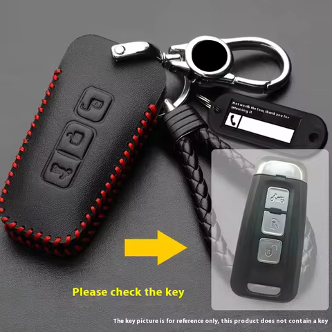 Leather for Piaggio Beverly400 Beverly 400 Beverly400 Motorcycle Key Case Cover Keychain Holder Fob 