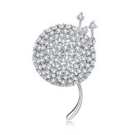 Dandelion Brooches Pin Tudung Bawal Accessories Women Brooch Jewellery 胸针