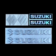 3D Moto Stickers For Suzuki Embossed Letter Sticker GS125 150 GSXR SGXR600 GSXR750 GSXR1000 GSXR1300