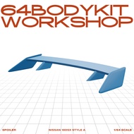 1/ HOTWHEELS NISSAN 180SX STYLE SPOILER64 a