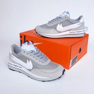 SEPATU PRIA SNEAKERS PREMIUM NIKE SANCAI LD WAFFLE FRAGMENT SMOKE GREY