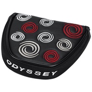 Golf Odyssey Swirl Mallet Putter Headcover (Half Moon Cover) Fit Most Mallet Putter - Circle Round (