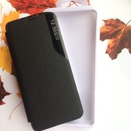 SAMSUNG M32 SAMSUNG M22 CASE FLIP SMART VIEW SOFTCASE BOOK COVER SEMI LEATHER BOOK CASING PROTECT CA