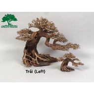 Bonsai Driftwood, Aquatic Driftwood For Aquarium Decoration, Aquarium, Office, Home- Green House