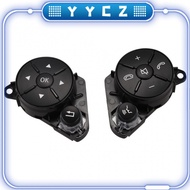 Left+Right Car Interior Parts Steering Wheel Worn Button Cover Switch For Mercedes-Benz W204 W212 C200 E260 E320 Glk260