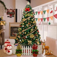 5FT/6FT Green LED Light Party Christmas Tree 150CM/180CM Lndoor And Outdoor DIY Christmas Decoration
