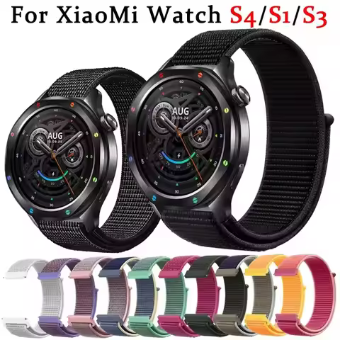 22mm Watch Band For Xiaomi Watch S4 S3 S2 /S1 Active Strap Replacement Strap Watchbands For Mi Watch
