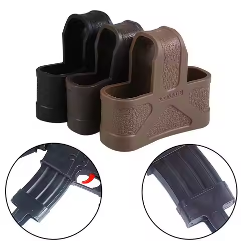 Tactical 5.56 magazine bag rubber sleeve, clip sleeve, M416, M16 clip, handle bracket, hunting acces