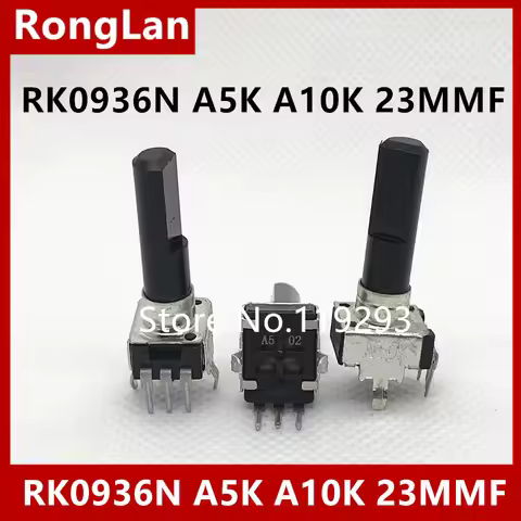 09 type mixer sound potentiometer switch RK0936N B5K B1K B2K B10K B20K B50K B100K A5K A10K A20K C5K 