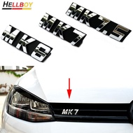 Car Front Grille Emblem Badge Decals Sticker For VW GOLF 6 7 MK6 MK7 MK7.5 2008-2018 Volkswagen Car 