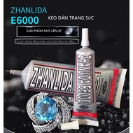 E6000 Super Glue Zhanlida Transparent Jewelry Stickers Decorative Adhesive Drilling Rhinestone for B