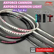 Li-Ning AXFORCE CANNON - AXFORCE CANNON LIGHT 4U 5U 6U Free Cover - Original LI-Ning Badminton Racke