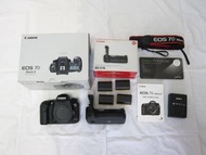 Canon EOS 7D Mark II 數位相機 機身 附 BG-E16