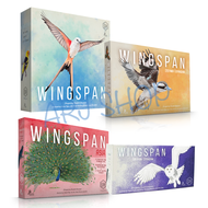 Wingspan Board game &  Expansion Oceania / Asia / European [ภาษาอังกฤษ] - บอร์ดเกม ปีกปักษา Boardgam