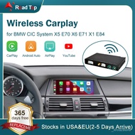 Wireless CarPlay for BMW CIC System X5 E70 X6 E71 2011-2013 X1 E84 2009-2015, with Android Mirror Li