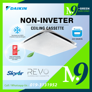 DAIKIN REVO (Premium) Surround Cassette 2HP / 2.5HP / 3HP / 4HP / 4.5HP Non-inverter Air Conditioner Aircond (FCFV-A)