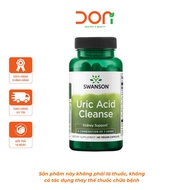 Viên Uống Swanson Uric Acid Cleanse Hỗ Trợ Cải Thiện Bệnh Gout Tăng Cường Chức Năng Thận