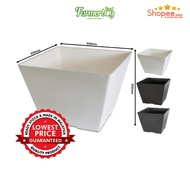 FELTON Square Flower Pot FBL 2494  DIAMETER 45 CM GARDENING FLOWER POTS PASU BUNGA POKOK GARDENING T