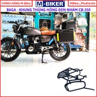Baga CB350, rear port CB350, Rear Baga CB350, genuine Mbiker, side frame bag
