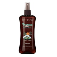 Tanning Coconut 0il Tanning Coconut Oil Beach Sunbathing Bath Bronze Beauty Black Oil