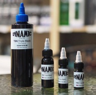 หมึกสัก ไดนามิก DYNAMIC INK [แท้] TBK(Triple Black ) มีแบ่งขาย 1-8 ออนซ์ [ส่งทุกวัน ]