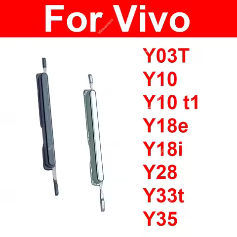 Volume Buttons For Vivo Y03T Y10 t1 Y18e Y18i Y28 Y33t Y35 4G Volume Side Button Volume Keys Flex Ca
