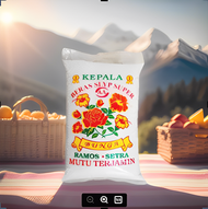 Beras Kemasan karung ukuran (5KG) kg Rojolele - Kembang - Bunga - Beras BMW