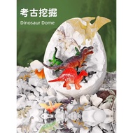 Dinosaur Egg Archaeological Digging Toy Boy Child Girl Archaeological Fossil Gem Handmade Puzzle Diy