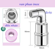 Phao Nước Chống Tràn Mini Tự Động Van Cơ Nước Tự Ngắt Khi Đầy Điều Chỉnh Mực Nước Chất Liệu Inox 304